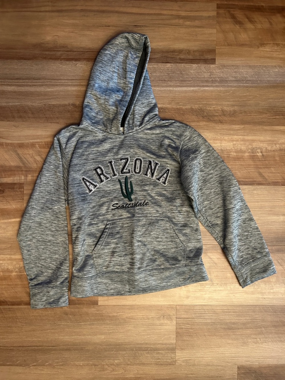 Arizona Scottsdale Youth Gray Hoodie Sweatshirt